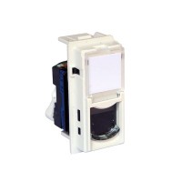 Base RJ45 Cat6 UTP Bticino Living Now KW4279C6 blanco