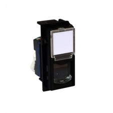 Base RJ45 Cat6 UTP Bticino Living Now KG4279C6 dark