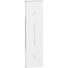 Tecla pulsador persianas Bticino Living Now KW05 1 módulo blanco