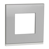 Marco Pure Acero Schneider NU600280 New Unica 1 elemento