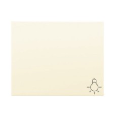 Tecla pulsador simbolo luz beige 18717A serie Iris Bjc