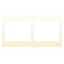 Marco 2 elementos horizontal beige 18002A serie Bjc Iris