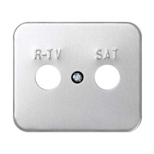 Tapa toma r-tv sat aluminio 75097-33 serie 75 simon