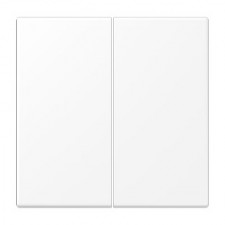 Tecla doble jung ls995wwm blanco mate