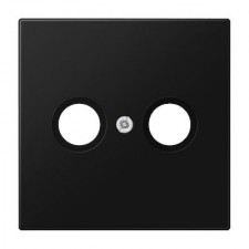 Tapa antena televisión jung ls990tvswm negro mate