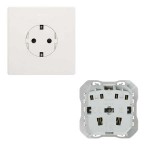 Base enchufe schuko clean simon 270