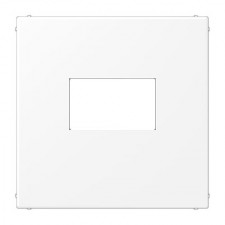 Tapa cargador USB jung LS1969USBWWM blanco mate
