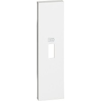 Tapa cargador USB simple Bticino Living Now KW10C blanco