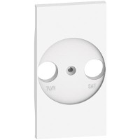 Frontal TV-SAT Bticino Living Now KW4212 blanco