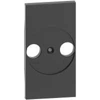 Frontal TV-SAT Bticino Living Now KG4212 dark
