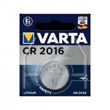 Pila botón Litio Varta CR2016 3V