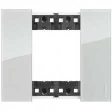 Marco 1 elemento 2 módulos Bticino Living Now KA4802DA Sky