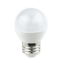 Lámpara LED esférica E27 Threeline 7W luz fría GN45-7WE27BF