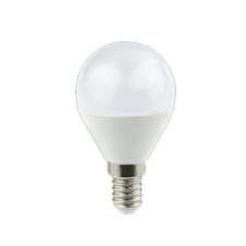 Lámpara de LED esférica E14 Threeline 7W luz fría GN45-7WE14BF
