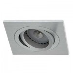 Aro empotrable basculante ZIO 257226C Beneito & Faure  aluminio natural cepillado