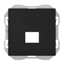 Tapa conector RJ45 Simon 270 20000087-098 negro mate