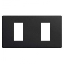Marco mínimo 2 elementos Simon 270 27101620-098 negro mate