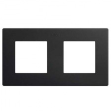 Marco Icon 2 elementos Simon 270 27000620-098 negro mate