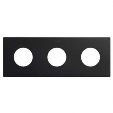 Marco mínimo 3 elementos Shucko Clean Simon 270 27110630-098 negro mate