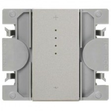 Interruptor regulable iO simon 270 21001321-093 aluminio estrecho