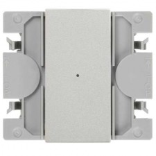 Conmutador electrónico iO Simon 21001201-093 estrecho aluminio