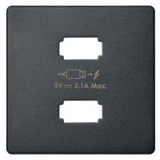 Tapa toma cargador usb doble simon 8221096-038
