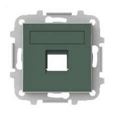 Tapa toma informática con persiana Niessen Sky 8518.1 CM Comodoro