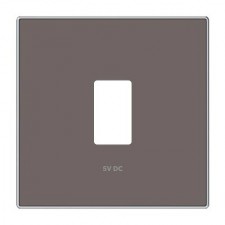 Tapa cargador USB simple Niessen Sky 8585.2 TP Taupé