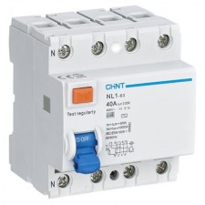 Interruptor diferencial Chint NL1-4-40-300AC 4 polos 40A 300mA
