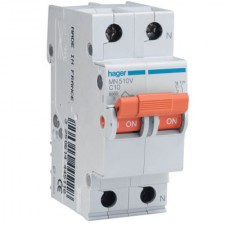 Automático magnetotérmico Hager 1P+N 10A MN510V