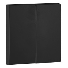 Tecla doble Efapel Negro Mate 90611t pm Logus 90