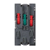 Base doble Schuko rojo Simon 50010432-037 500 Cima