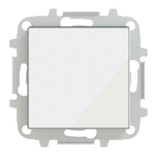 Tapa ciega Niessen Sky cristal blanco 8500 CB