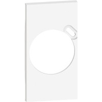 Frontal enchufe Schuko + USB Bticino KW63 Living Now blanco