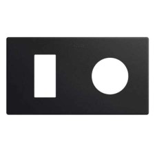 Marco de composición mínima Simon 270 27191620-098 2 elementos negro mate