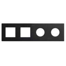 Marco composición 4 elementos Simon 270 27190640-098 negro mate