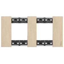 Marco 2 elemento Bticino Living Now KA4802ZW Oro