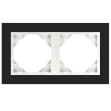 Marco 2 elementos Efapel 90920 T EG Logus 90 cristal hielo