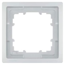 Marco 1 elemento BJC Siemens Delta Style 5TG1321-0WH blanco