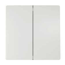 Tecla doble BJC Siemens Delta Style 5TG72701WH00 blanco