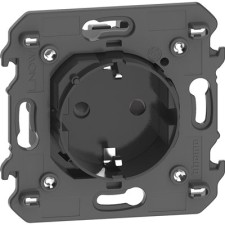 Enchufe Schuko conectado Bticino KG4141AC Living Now Netatmo dark