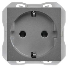 Enchufe schuko simon 20000432-096 titanio