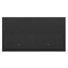 Kit front Simon 100 negro mate 10020201-238 2 elementos 2 teclas