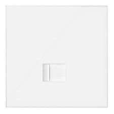 Kit front 1 toma RJ45 Simon 100 blanco mate 10020106-230 1 elemento