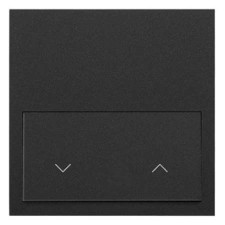 Kit front 1 elemento para persianas Simon 100 negro mate 10020115-238