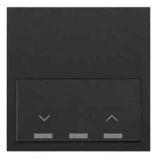 Kit front para persianas IO Simon 100 10020116-238 negro mate 1 elemento