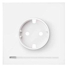 Kit front Simon 100 1 enchufe IO 10021108-230 blanco mate