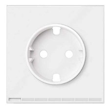 Tapa para enchufe schuko IO Simon 100 blanco mate 10002041-230