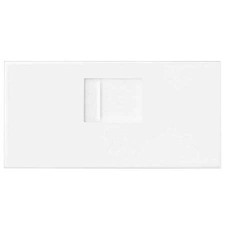 Tapa para toma de informática RJ45 Simon 100 blanco mate 10000005-230