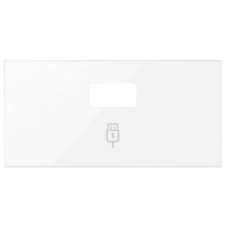 Tapa cargador USB 10001097-130 Simon 100 blanco